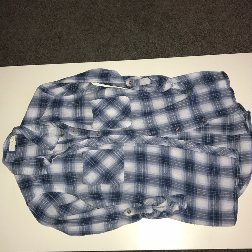 Blue flannel